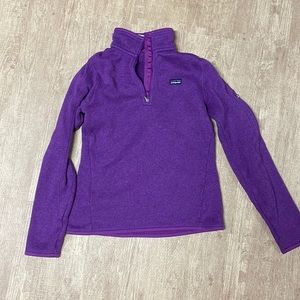 Size Small Used Patagonia Purple Better Sweater